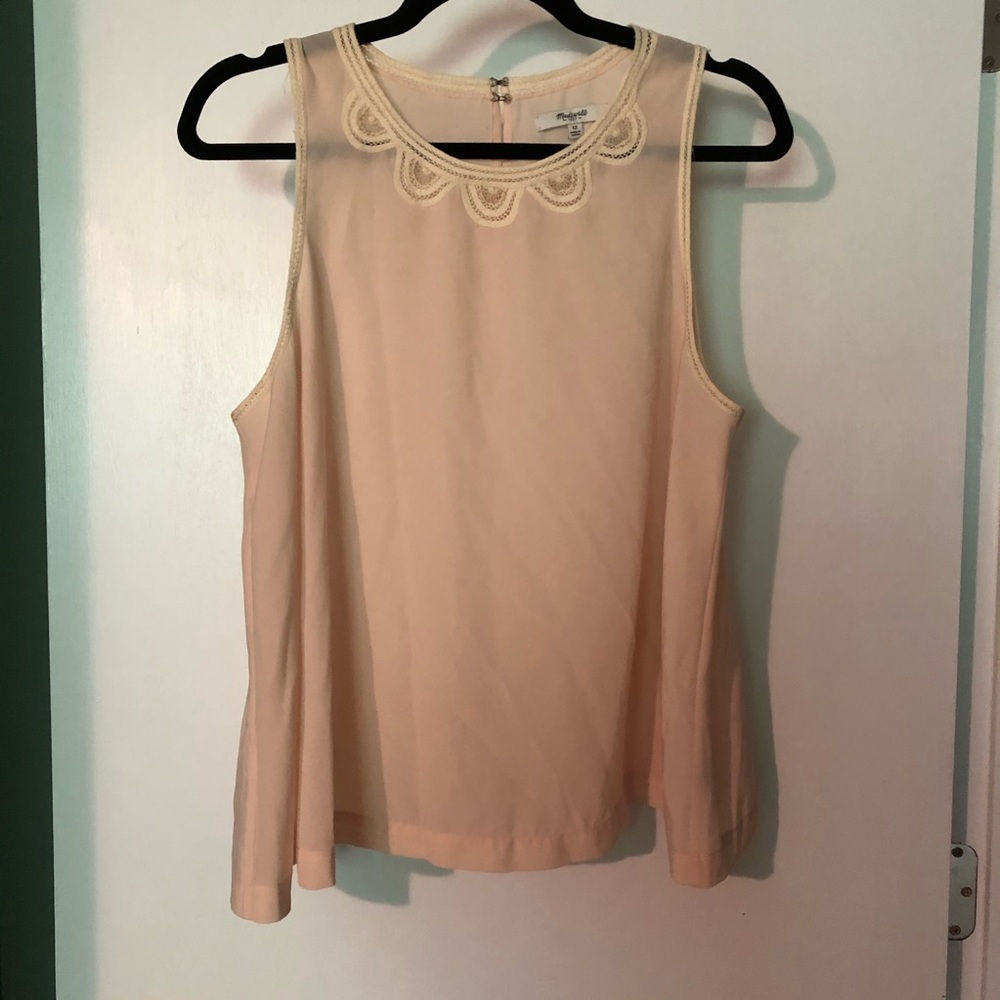 Cream madewell tank top
